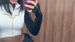 daniela antury in car