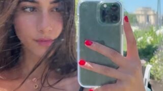 izzy green beach car blowjob