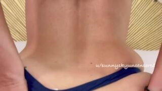 sunnyskye private DP porn