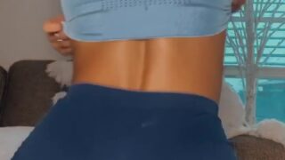 Nalafitness natural tits cam session revealed