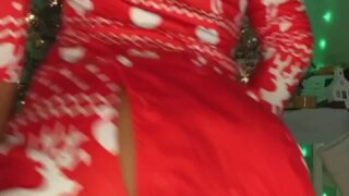 Nalafitness natural tits close-up on cam