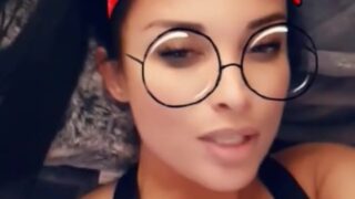 Ass teasing session with Anissa Kate leaked