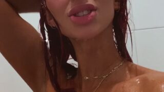 Nalafitness sensual tit rub leaked footage