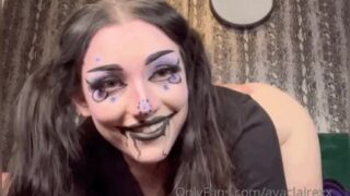 AvaClairexx playful moment on camera