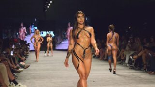 Emily Rinaudo erotic public shower fun