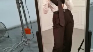 Lillywuxo hot striptease in the library