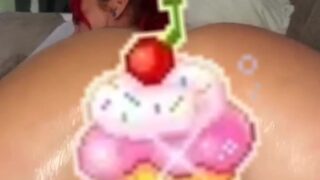 Nalafitness sensual tit rubbing caught on tape