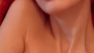 Yuslopez in naughty maid strip show