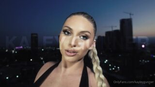 Kayley Gunner casting footage