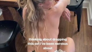 Daisy Keech fake tits erotic clip revealed