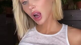 Sara Jean Underwood topless private moments