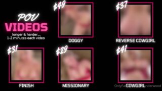 Sara Jean Underwood sensual sunset clips