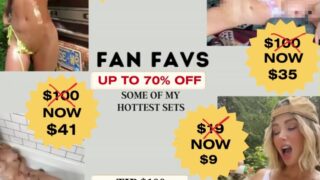 Sara Jean Underwood sensual outdoor content