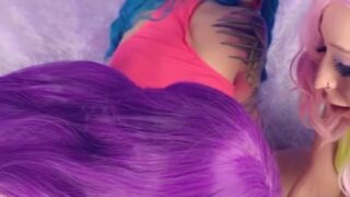 Leaked Purplebitch tits photos shock her followers