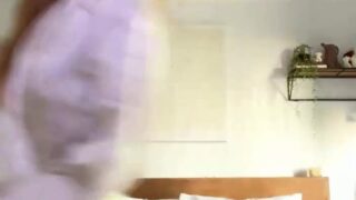 Daisy Keech romantic strip tease show revealed