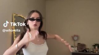 Whorella footjob moment caught in leaked video