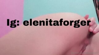 ELENITAFORGER’s bisexual threesome exposed online