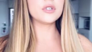 Jem Wolfie topless poolside tease video