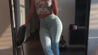 Naughty housewife KirstenTooSweet moaning in group sex fantasy