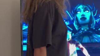 Hardcore strap-on domination starring KirstenTooSweet in leaked tape