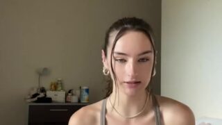 Whorella and hot brunette in steamy lesbian scissoring leak