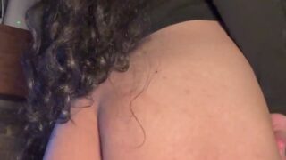 Sahabby squirt on bed