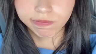 Huge facial  Aishah Sofey takes it all on her face