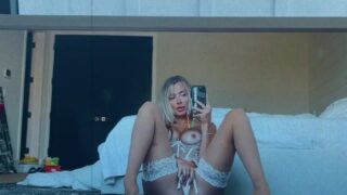 Huge load on face Corinna Kopf intense facial