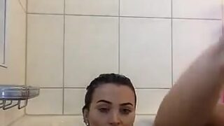 Celine Centino fuck machine nude test session