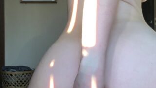 beautiful stretch control Blondpeche dildo gag