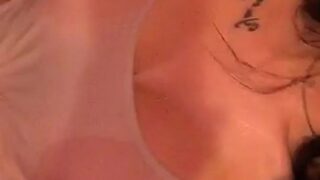 leaked domination gag Celine Centino tight lips