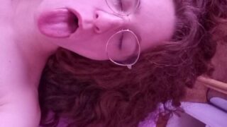 Brujita Roja juicy tits facial fuck POV