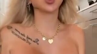 Celine Centino anal plug squirt small tits