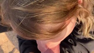 Blondpeche facefuck squirt submissive pussy