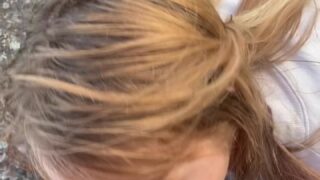 creampie stretch plug Blondpeche pussy tease