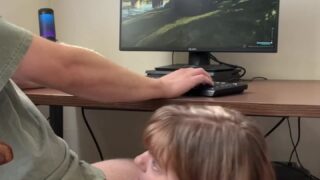 Blondpeche creampie deepthroat ride tight tits