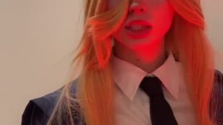 Noemiexlili gives sloppy head while fingering herself hard