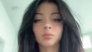 Reverse cowgirl close-up – Noemiexlili takes every inch