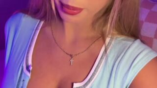 Leaked nude video – Lily Lanes rides with tits out