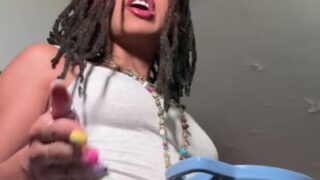 tit fuck POV wetkittycity moaning and smiling