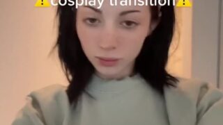 Noemiexlili fucks in cat ears and thigh highs after stream