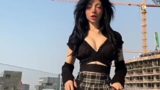 Noemiexlili rides cock dressed as slutty elf with ears on