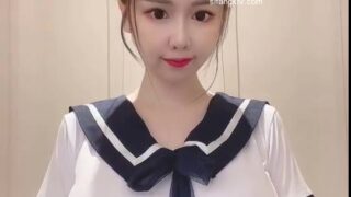 Toy play in cosplay turns to real fuck for Jenna Chew