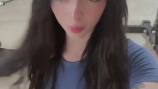 Gas station fuck session – Noemiexlili creampied next to pump