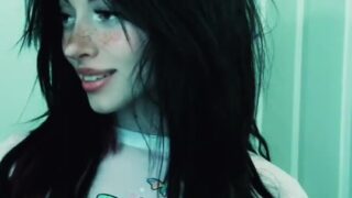 Hidden cam: Noemiexlili fucked in changing room, tits bouncing