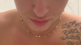 JoannieFit bounces on cock while covered in baby oil