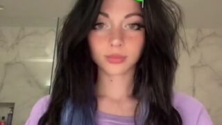 Bound and spread – Noemiexlili takes anal while begging for mercy