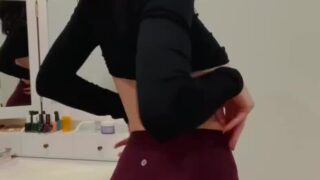 Noemiexlili fucked hard in maid outfit, moaning while still dusting