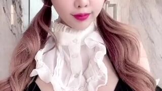 Jenna Chew kneels in alley and swallows under pressure