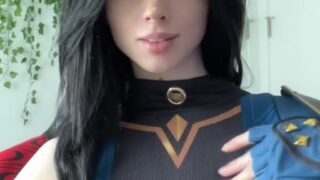 Noemiexlili uses son’s cock like it’s hers and moans his name